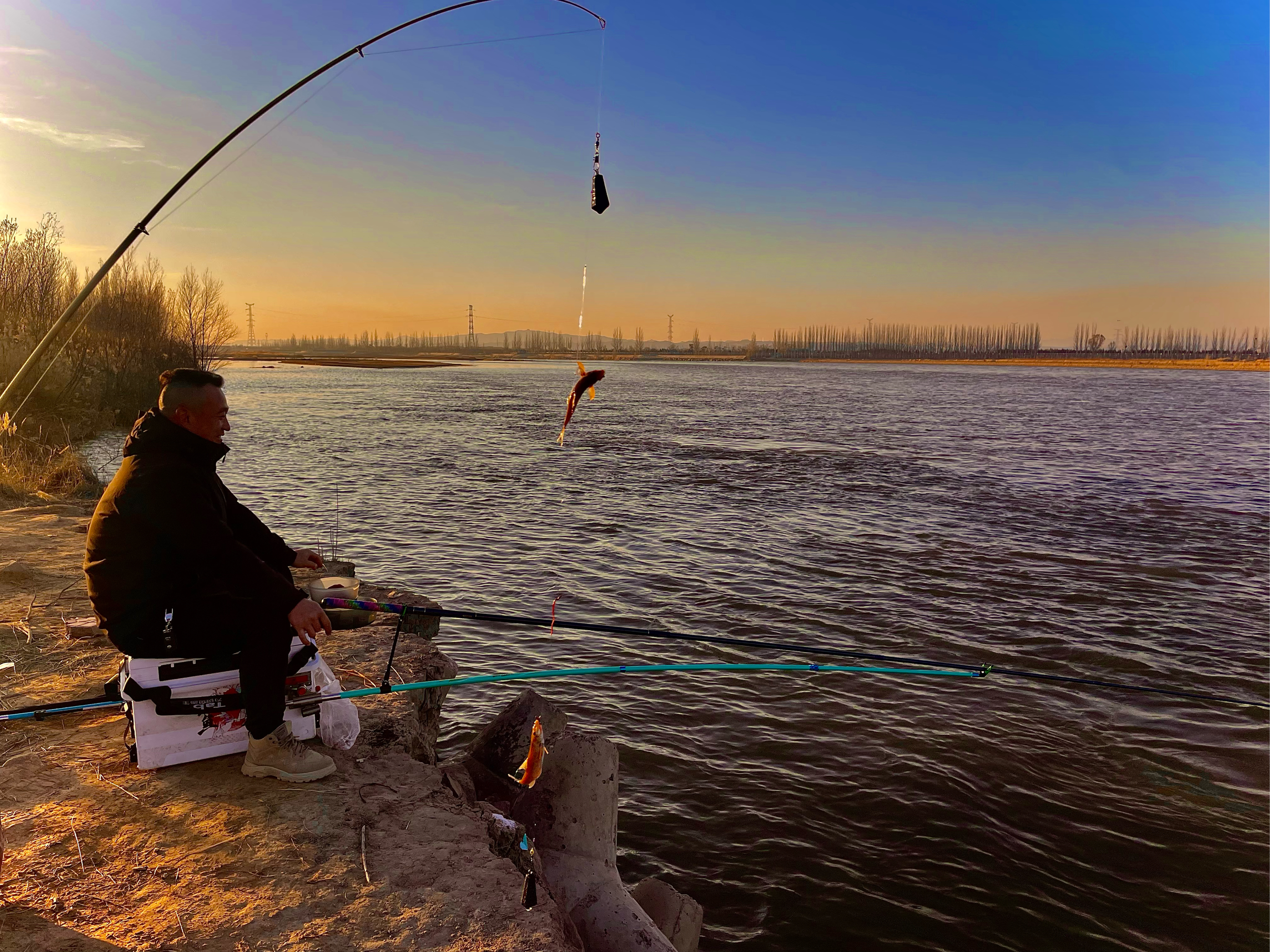 釣魚比赛：静谧中的运动艺术